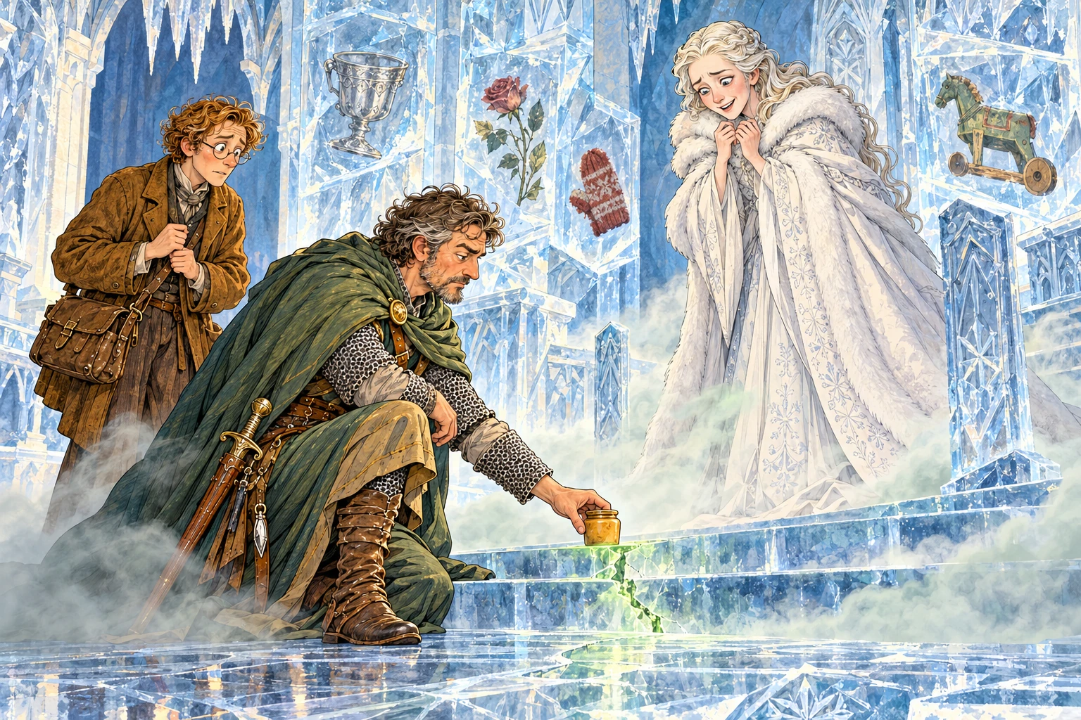 Illustration for Sir Cardevane and the Queen Who Feared Warmth