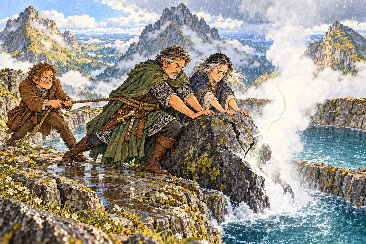 Illustration for Sir Cardevane and the Oracle Who Saw Too Much