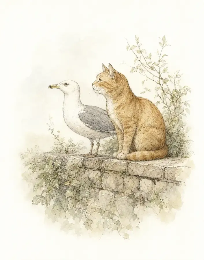 Illustration for The Gull