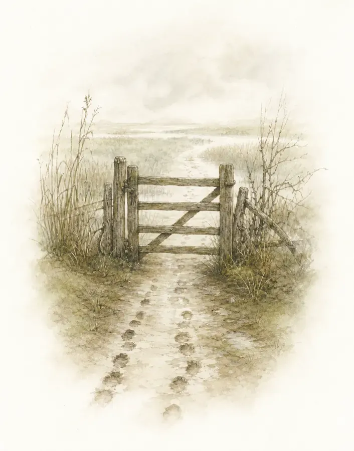 Illustration for The Promise at the Marsh Gate